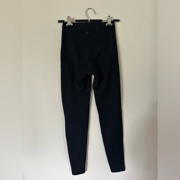 Athleta Altitude Tight in Polartec Power Stretch Size XXS Black - Picture 8 of 10